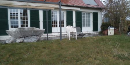 Volets battants alu verts