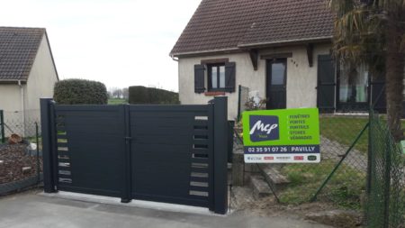 Portail et portillon aluminium